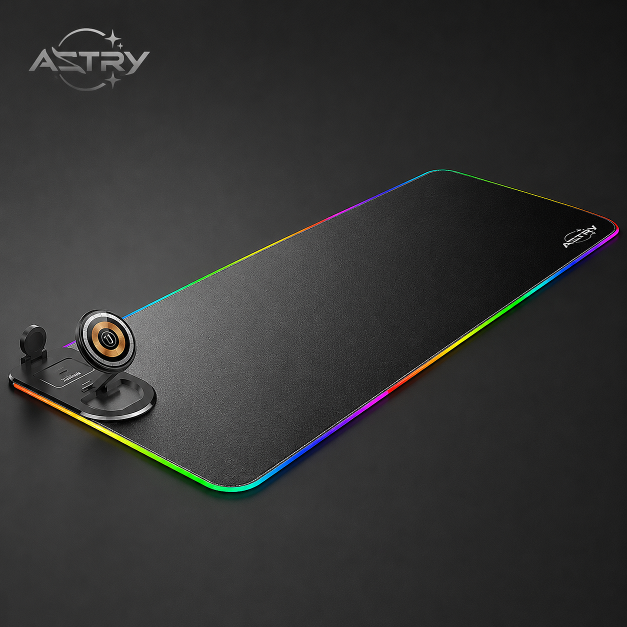 Astry RGB 3-in-1 Wireless Charging Desk Mat